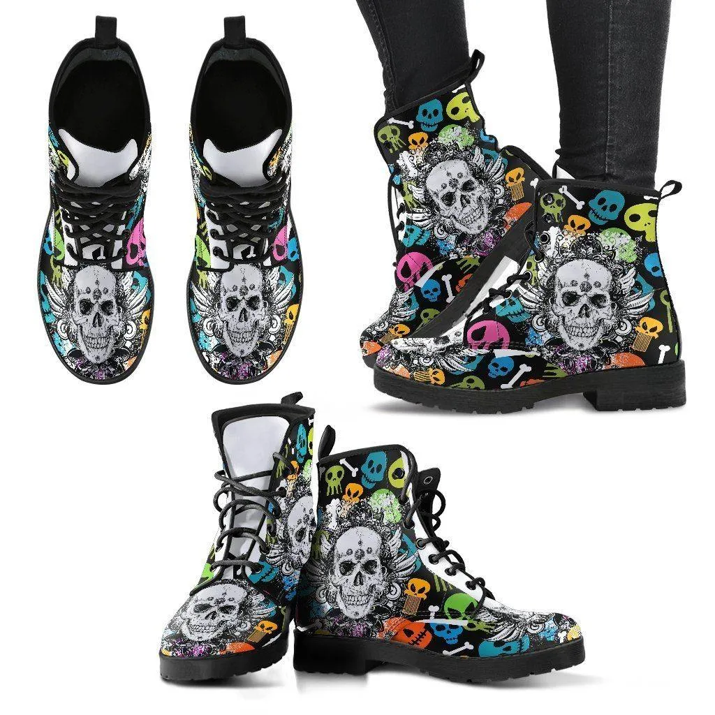 Colorful Punk Boots